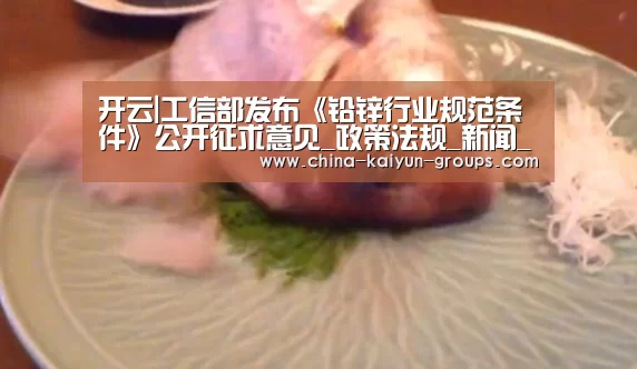 开云|工信部发布《铅锌行业规范条件》公开征求意见_政策法规_新闻_矿道网(图2) 开云|工信部发布《铅锌行业规范条件》公开征求意见_政策法规_新闻_矿道网(图2)
